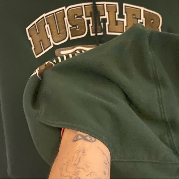 Hustler vintage flawless pullover kangaroo pocket oversized men’s tts xx… - Picture 13 of 17